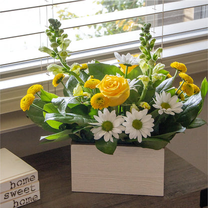 Sun Salutation Box Bouquet –  The Owls Nest Florist, Clover SC