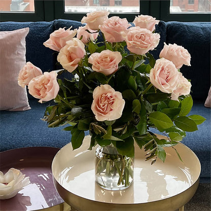 Long Stem Pink Rose Bouquet –  The Owls Nest Florist, Clover SC