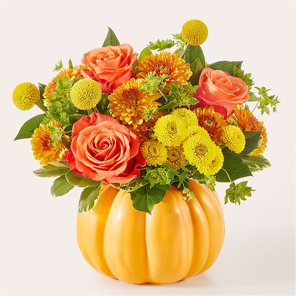 Gourdgeous Pumpkin –  The Owls Nest Florist, Clover SC