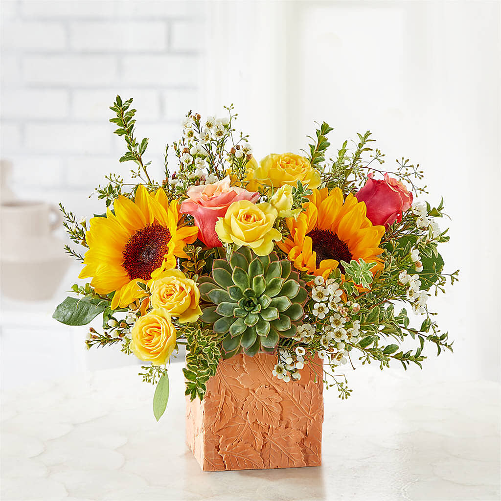Sunflower Season Bouquet –  The Owls Nest Florist, Clover SC