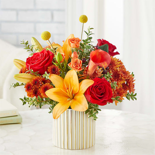 Scarlet Skies Bouquet –  The Owls Nest Florist, Clover SC