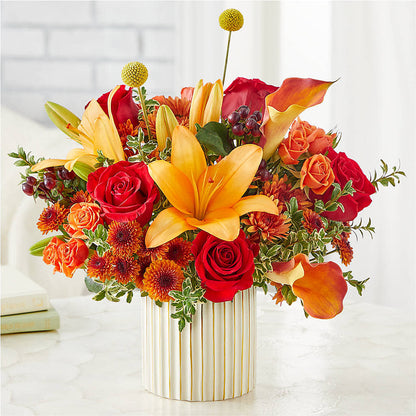 Scarlet Skies Bouquet –  The Owls Nest Florist, Clover SC