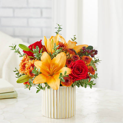 Scarlet Skies Bouquet –  The Owls Nest Florist, Clover SC