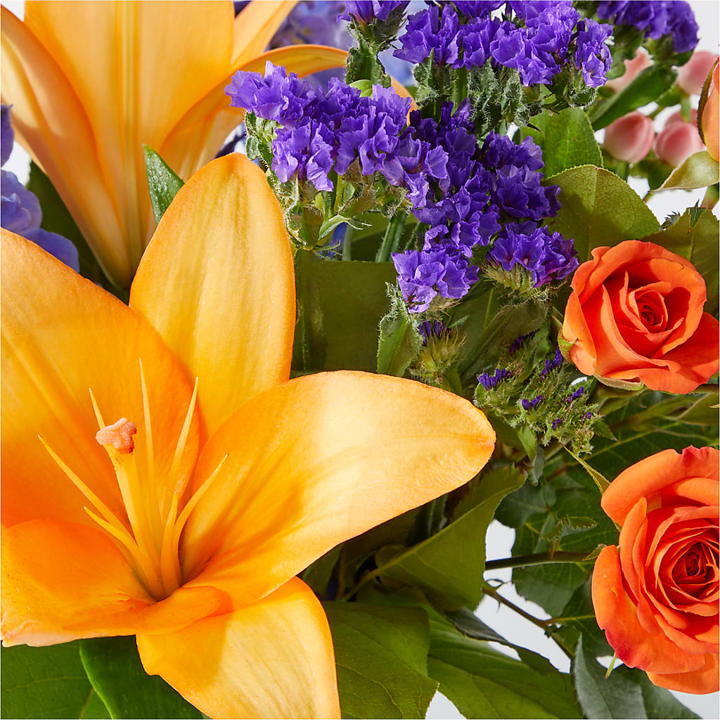 Radiant Citrus Bouquet –  The Owls Nest Florist, Clover SC