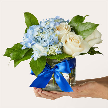 Sky Blue Delight Bouquet –  The Owls Nest Florist, Clover SC