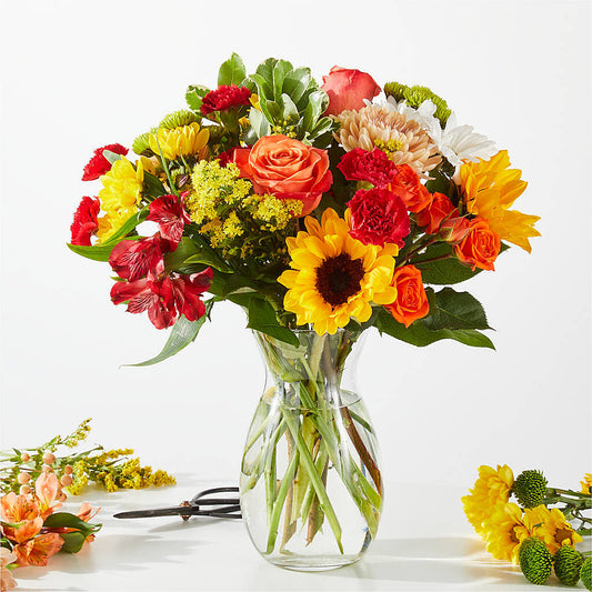 Fall Delight – A Florist Original –  The Owls Nest Florist, Clover SC