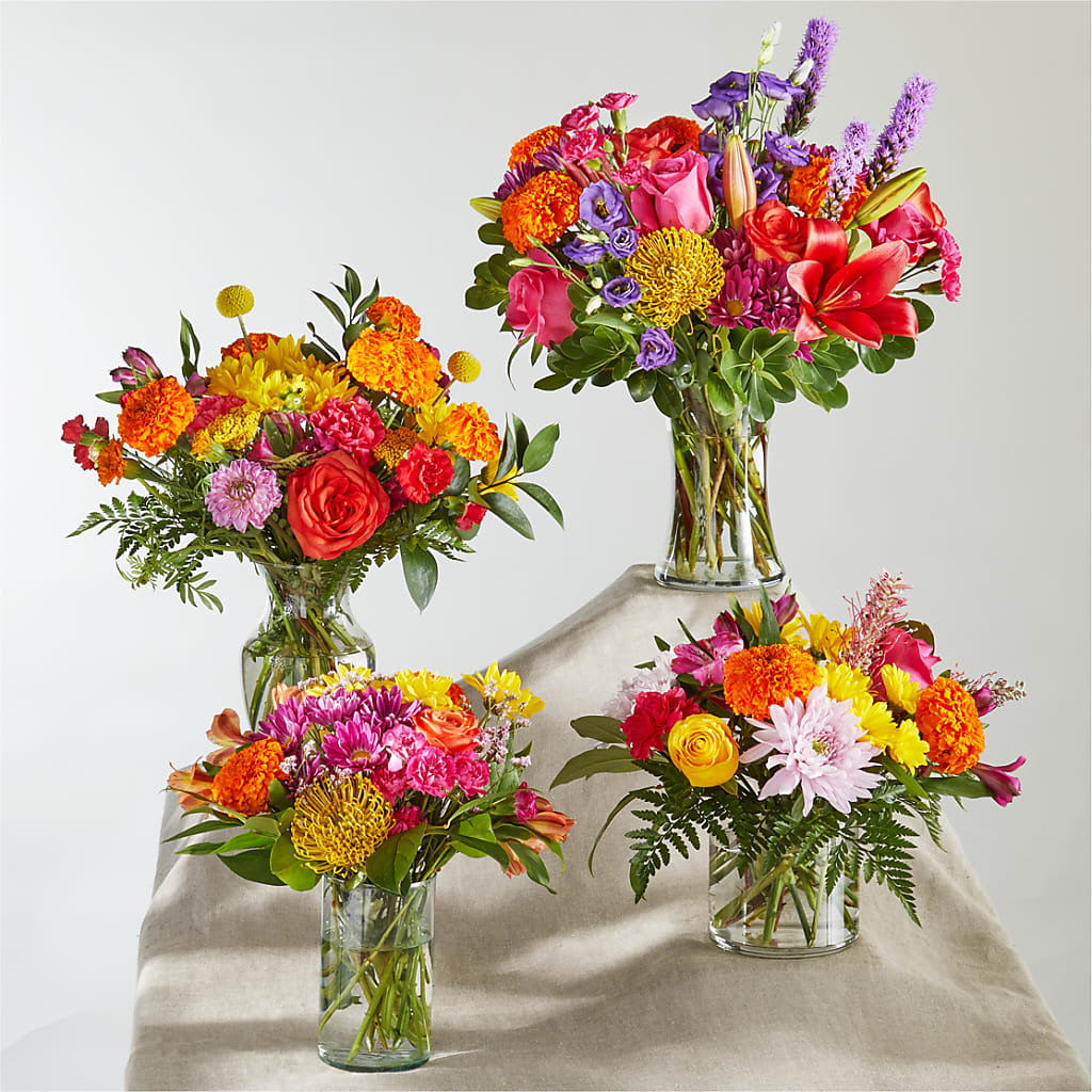 Feast of Color – A Florist Original –  The Owls Nest Florist, Clover SC