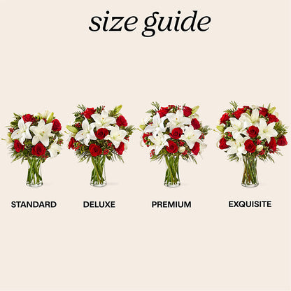 Sparkling Snowflakes Bouquet –  The Owls Nest Florist, Clover SC