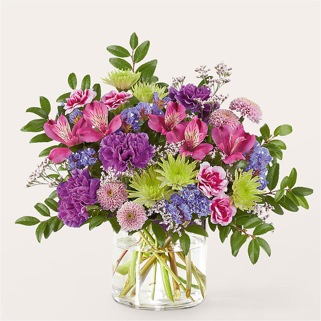 Glass Half Full Bouquet –  The Owls Nest Florist, Clover SC