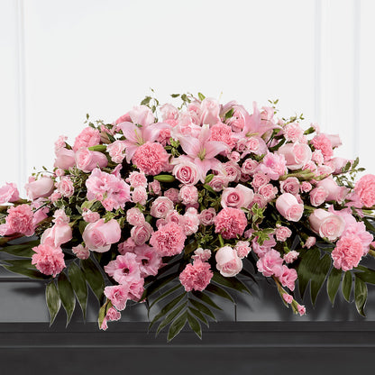 Garden of Comfort Casket Spray (Standard) –  The Owls Nest Florist, Clover SC