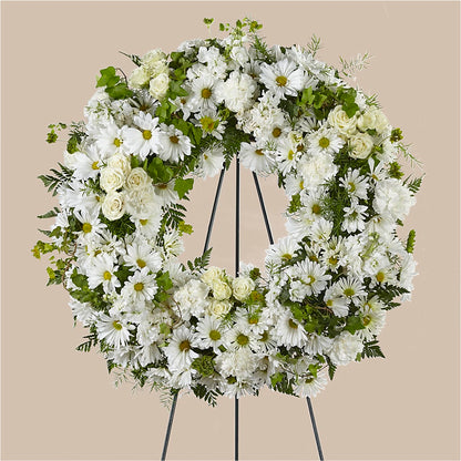 Faithful Wishes Wreath –  The Owls Nest Florist, Clover SC