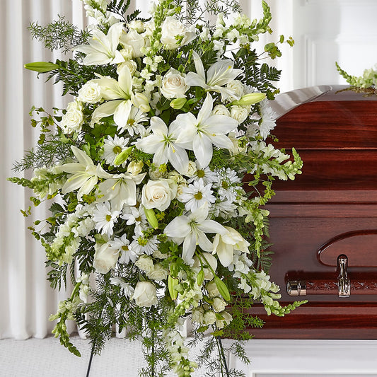 Loving Thoughts Standing Spray –  The Owls Nest Florist, Clover SC