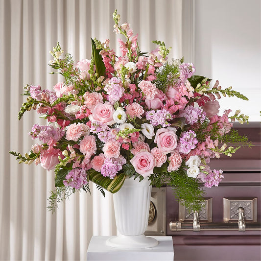 Divine Comfort Arrangement –  The Owls Nest Florist, Clover SC