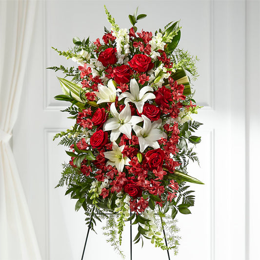 Everlasting Memory Standing Spray –  The Owls Nest Florist, Clover SC