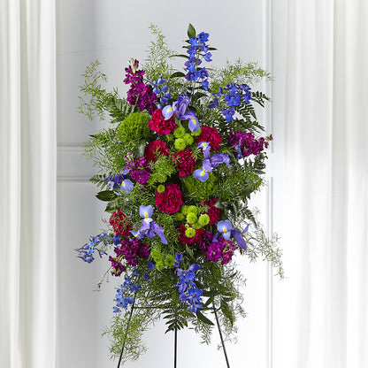 Heavenly Skies Standing Spray –  The Owls Nest Florist, Clover SC