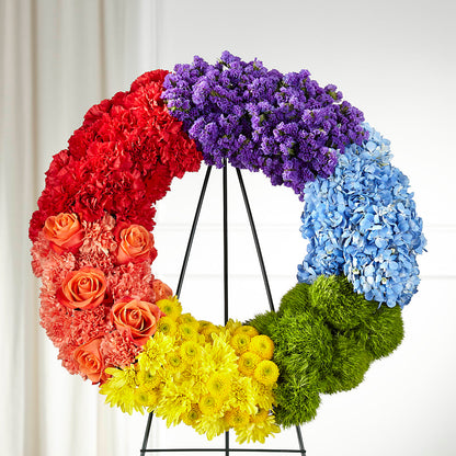 Circle of Love Wreath –  The Owls Nest Florist, Clover SC