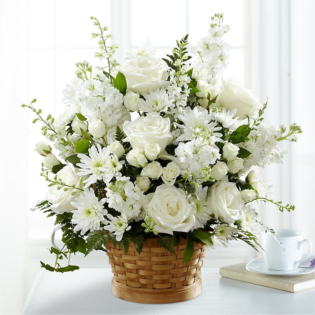 Heartfelt Condolences Arrangement –  The Owls Nest Florist, Clover SC