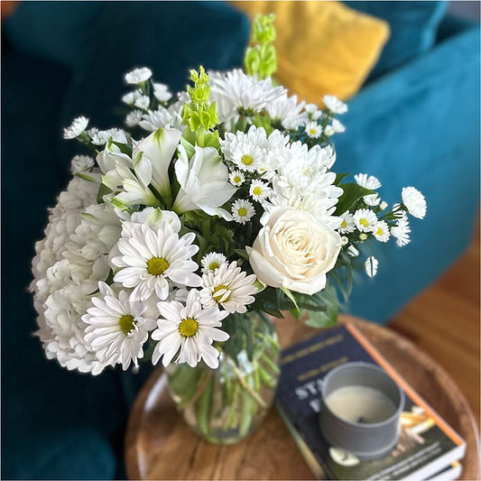 Classic Ivory – A Florist Original –  The Owls Nest Florist, Clover SC