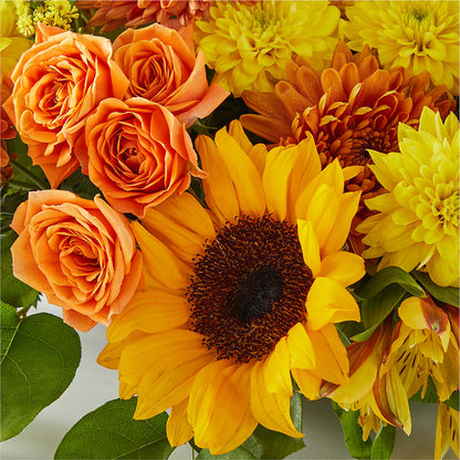 Autumn Harmony Centerpiece –  The Owls Nest Florist, Clover SC