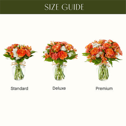 Apricot Glow Bouquet –  The Owls Nest Florist, Clover SC