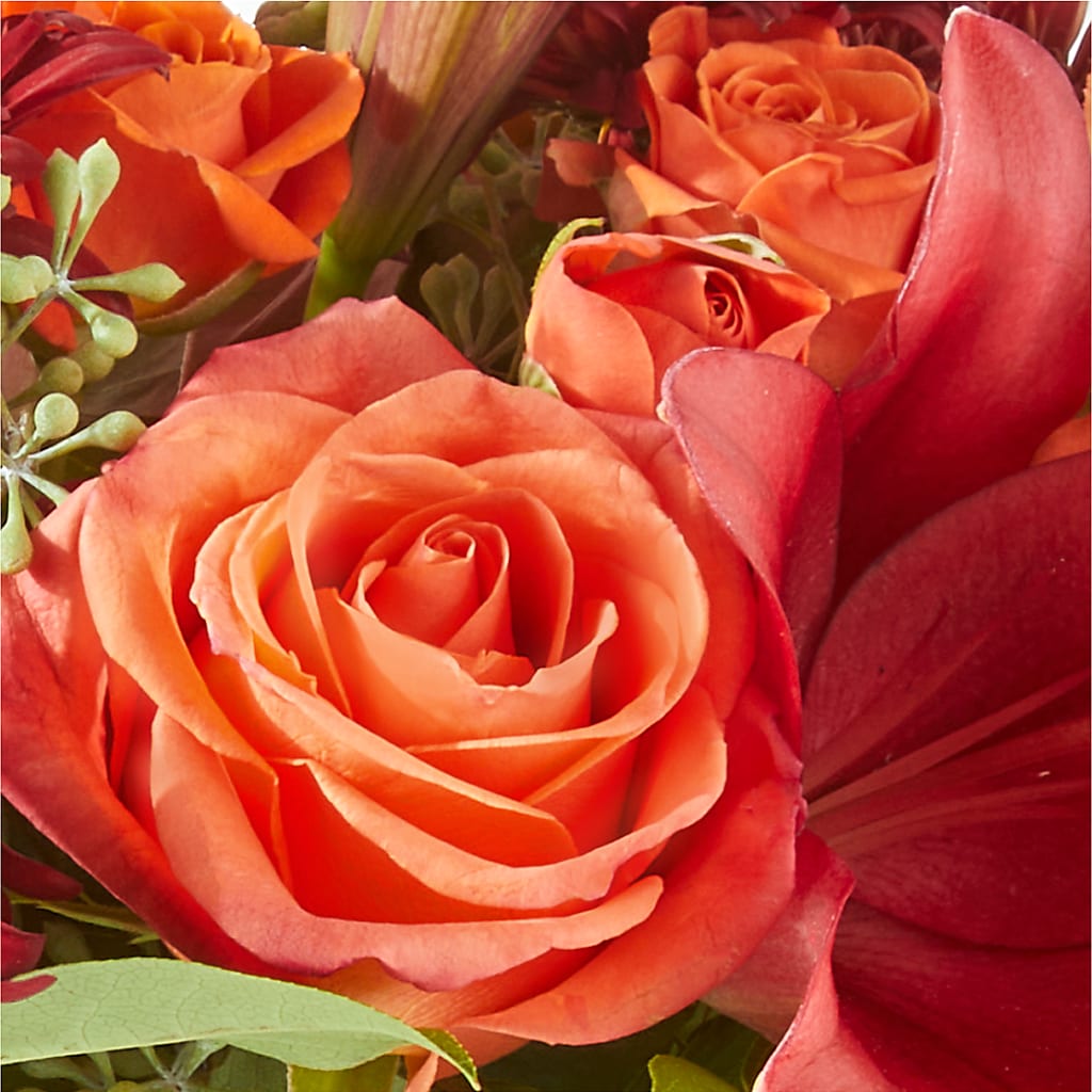 Crimson Leaves Bouquet –  The Owls Nest Florist, Clover SC