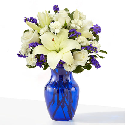 Sapphire Rush Bouquet –  The Owls Nest Florist, Clover SC