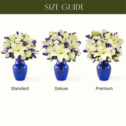 Sapphire Rush Bouquet –  The Owls Nest Florist, Clover SC