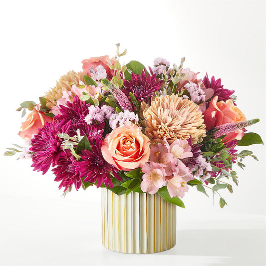 Berry Cobbler Bouquet with Ivory Vase –  The Owls Nest Florist, Clover SC