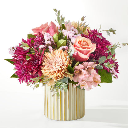Berry Cobbler Bouquet with Ivory Vase –  The Owls Nest Florist, Clover SC