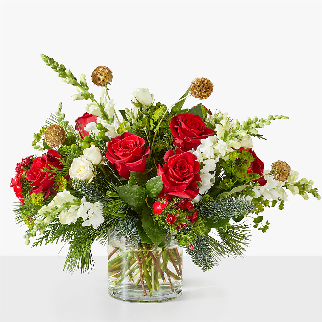 Deck the Halls Bouquet –  The Owls Nest Florist, Clover SC