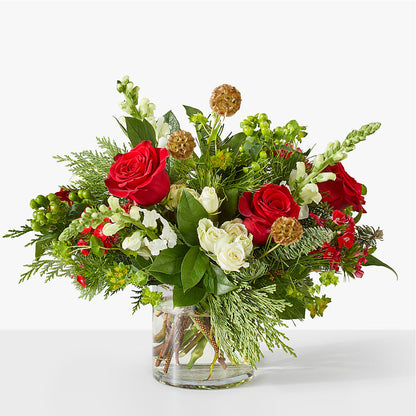 Deck the Halls Bouquet –  The Owls Nest Florist, Clover SC