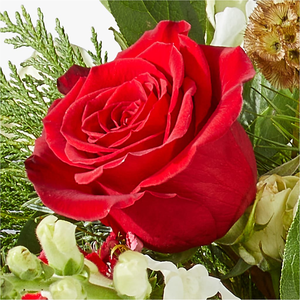 Deck the Halls Bouquet –  The Owls Nest Florist, Clover SC