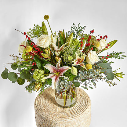 Berry & Bright Bouquet –  The Owls Nest Florist, Clover SC