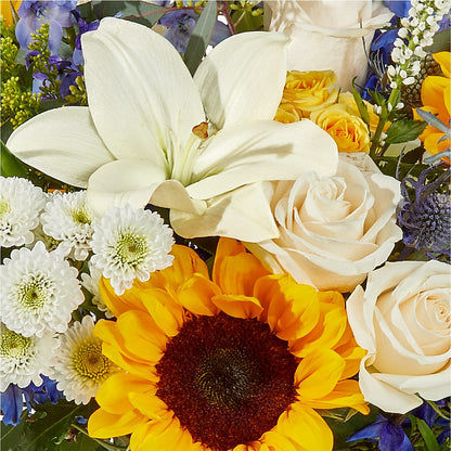 Wonderfully Sunny Bouquet –  The Owls Nest Florist, Clover SC
