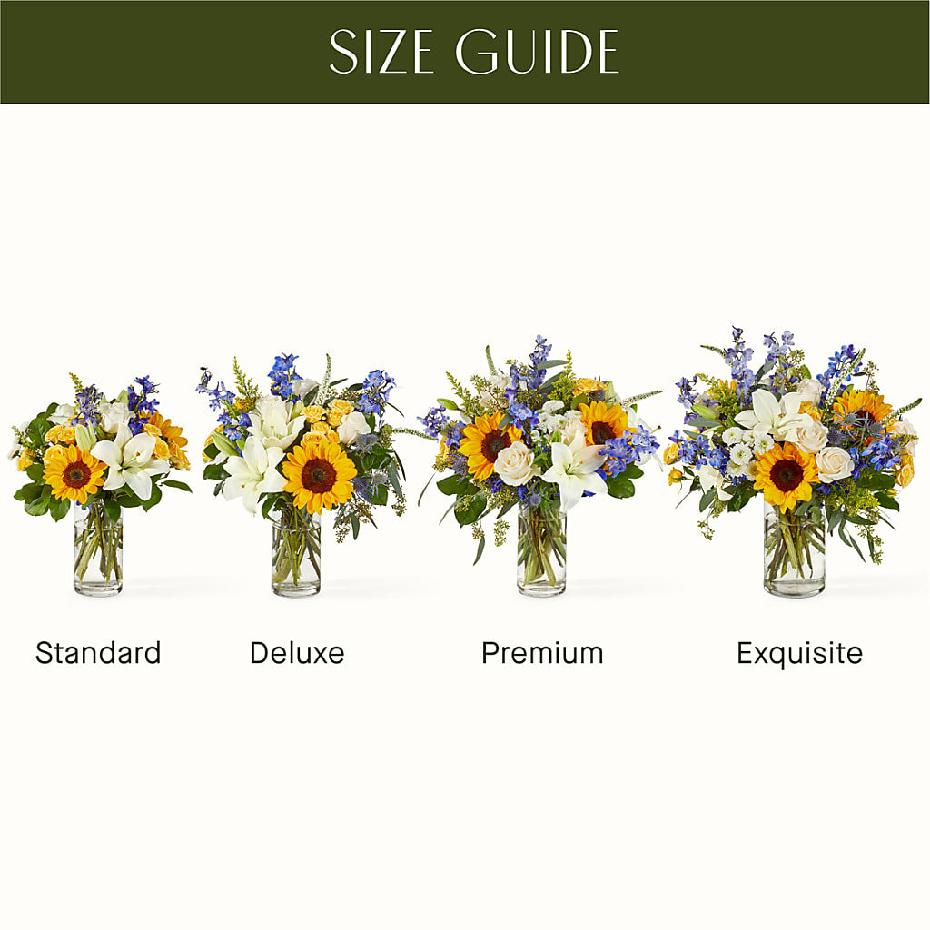 Wonderfully Sunny Bouquet –  The Owls Nest Florist, Clover SC