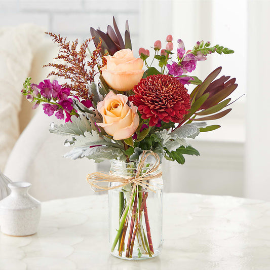 Moody Hues Bouquet –  The Owls Nest Florist, Clover SC