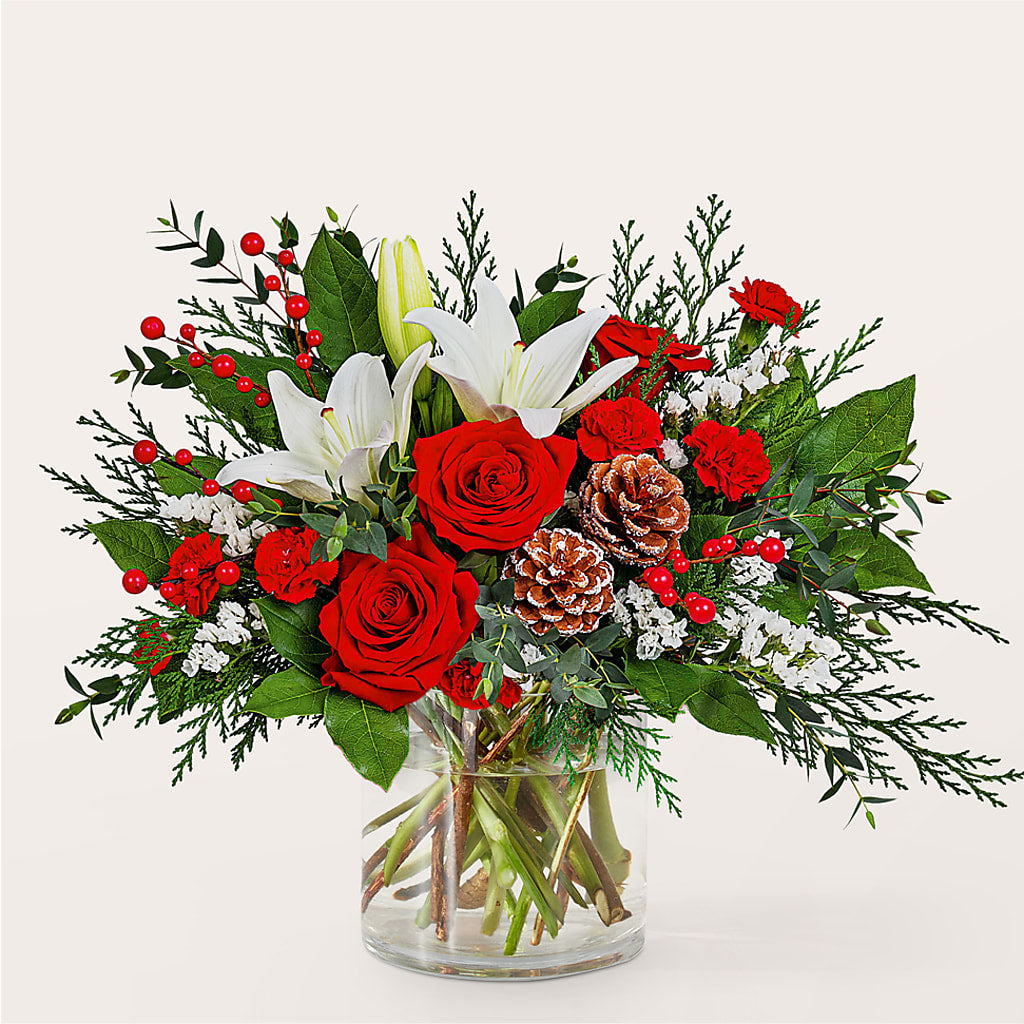 Best in Snow Bouquet –  The Owls Nest Florist, Clover SC