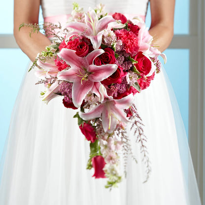 Lily & Rose Bouquet –  The Owls Nest Florist, Clover SC