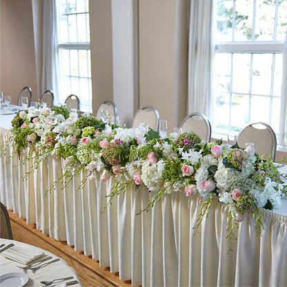 State of Joy Head Table Arrangement –  The Owls Nest Florist, Clover SC