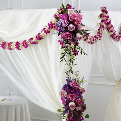 Color & Light Chuppah Decor –  The Owls Nest Florist, Clover SC