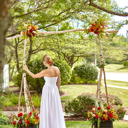 Arbor of Love Archway –  The Owls Nest Florist, Clover SC