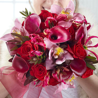 Heart of Hearts Bouquet –  The Owls Nest Florist, Clover SC